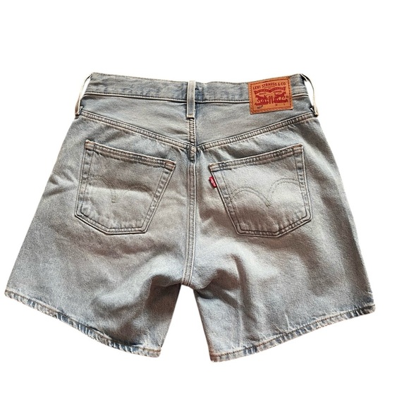 Levi’s 501® MID‎ THIGH High Rise Women's Shorts Medium Wash Size 28 - Picture 6 of 10